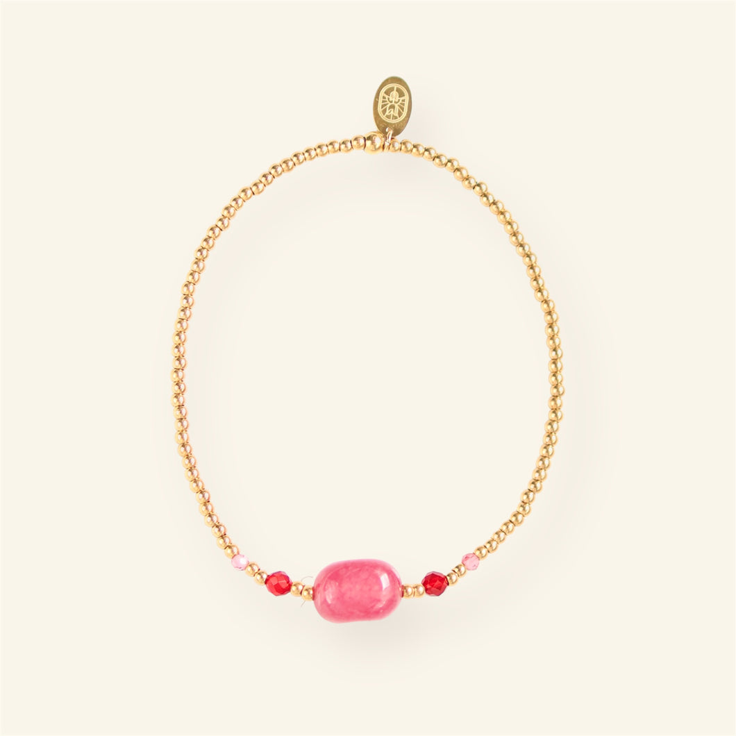 Millie armband - Cherry