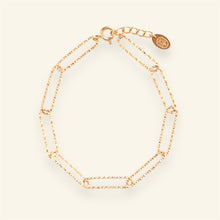 Afbeelding in Gallery-weergave laden, Sparkly Paperclip armband
