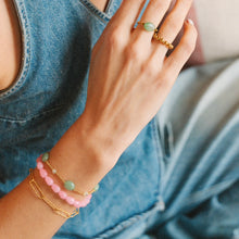 Afbeelding in Gallery-weergave laden, Jade Stone ring
