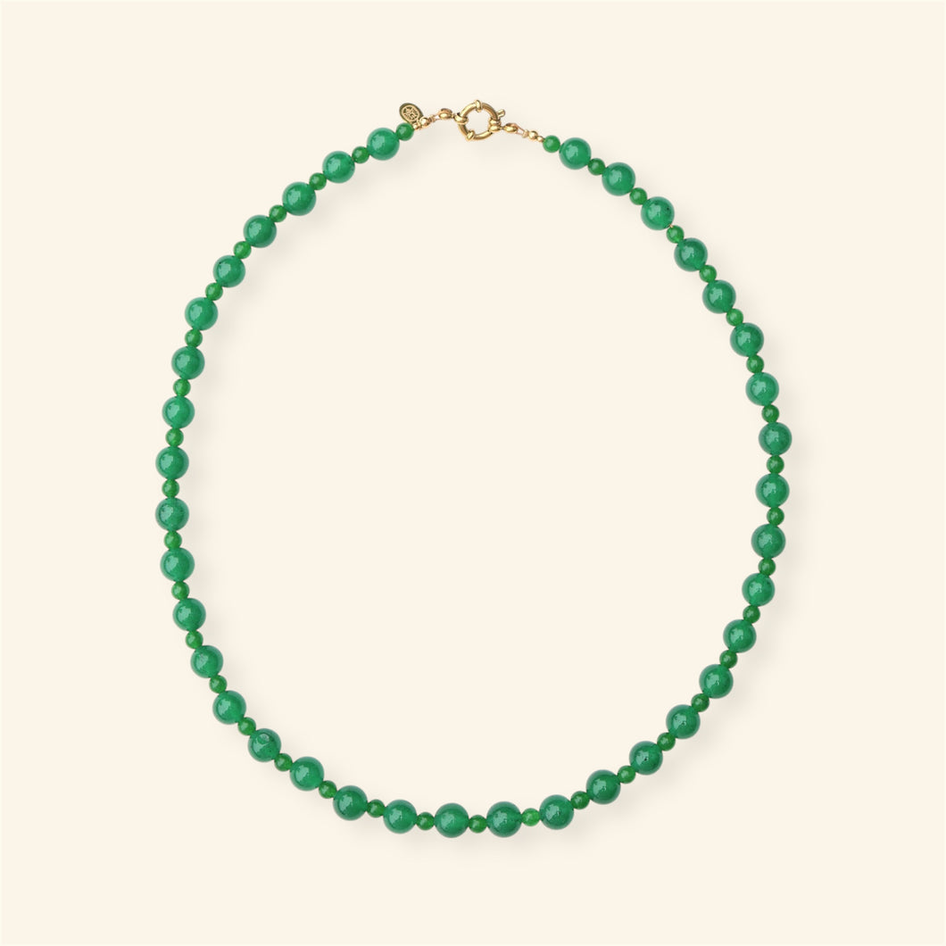 Emerald Bubble ketting