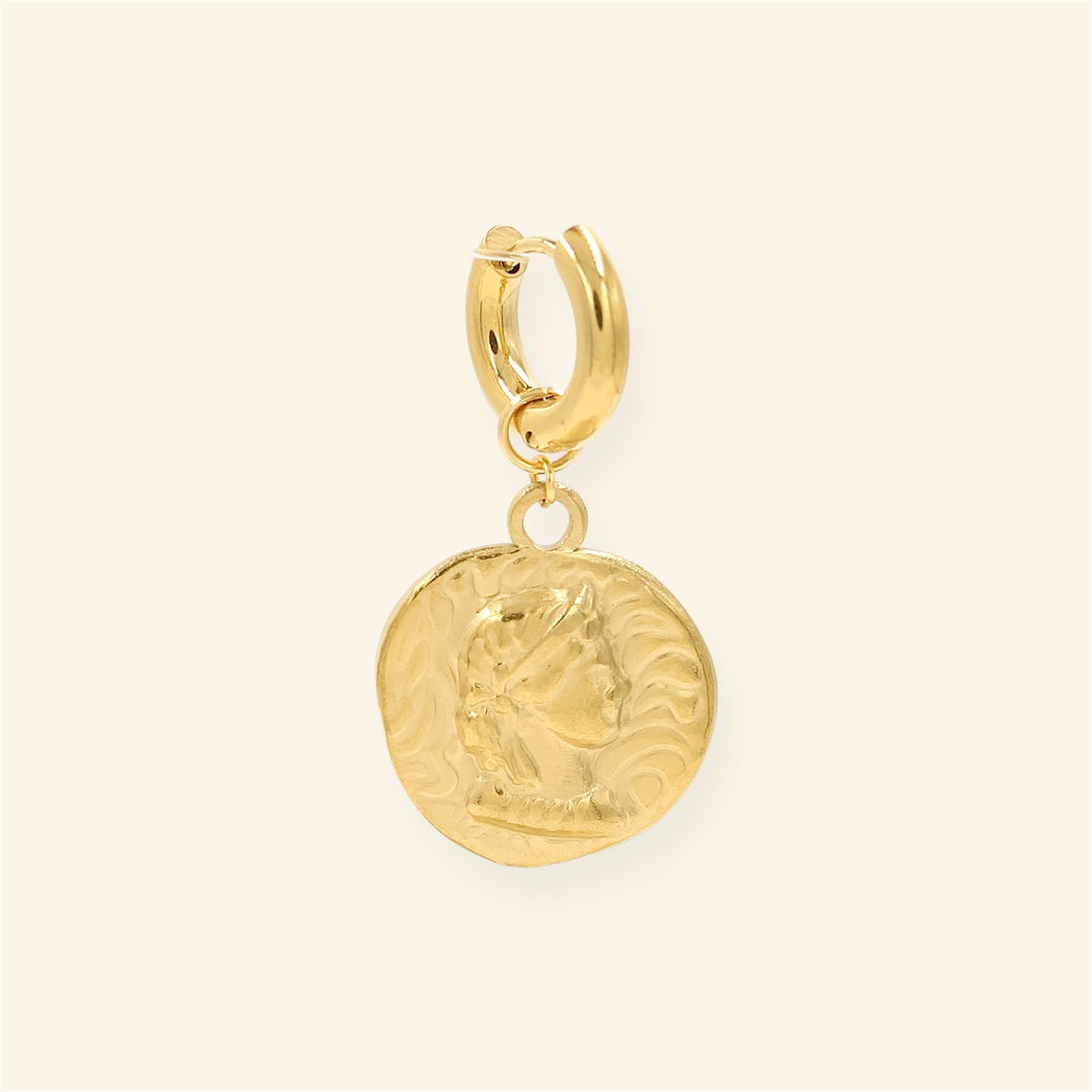 Renaissance Coin oorbel