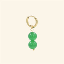 Afbeelding in Gallery-weergave laden, Emerald Bubble oorbel
