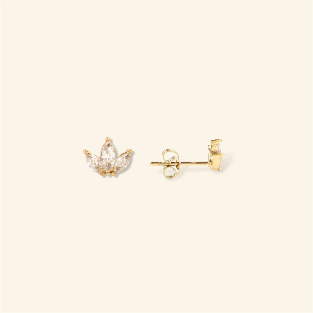 Shiny Gem Stud - Single piece