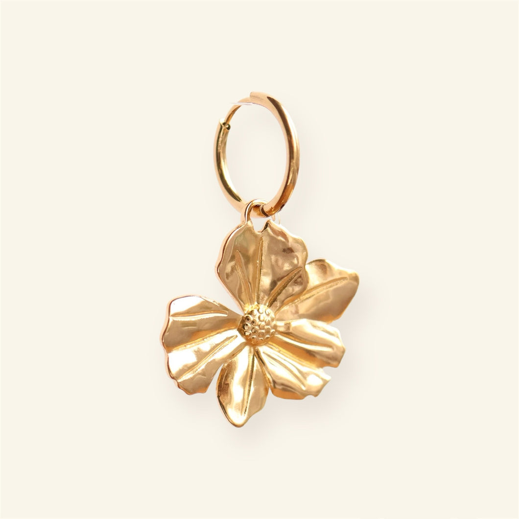 Statement Flower oorbel